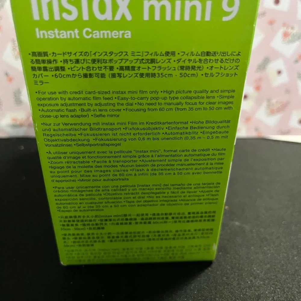 FUJIFILM INSTAX MINI 9 INSTANT CAMERA